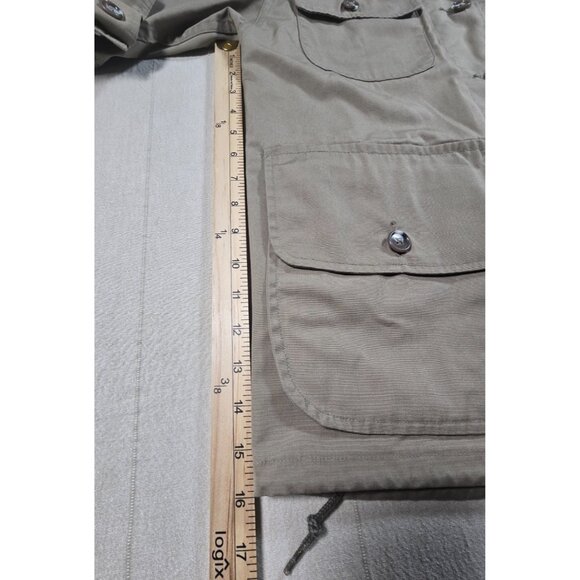VTG 1960s LL Bean Women’s 10 Safari Field Jacket Script Logo Hunting Utility - Picture 14 of 16